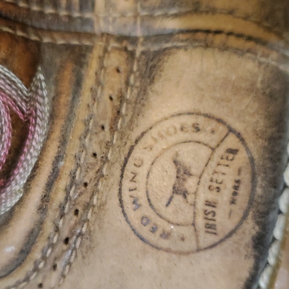 Irish Setter by Red Wing  Womens F2413-11 Steel Toe Ankle Boots shoes sz 6.5D - Picture 14 of 14